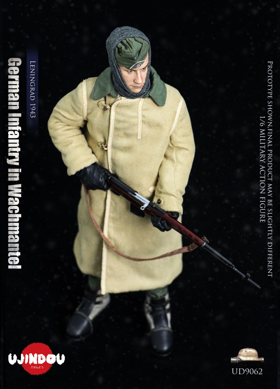 German Infantry - Wachmannschaft - w/ Wachmantel - Leningrad 1943 - in 1/6 scale
