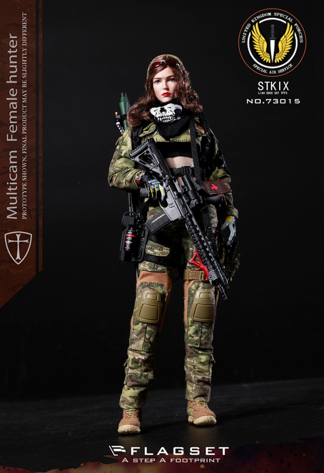 Angela - Multicam Female Hunter