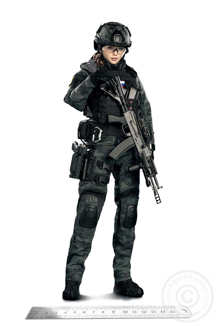 Miss Spetsnaz 2.0 in MCB Camouflage - black Vest
