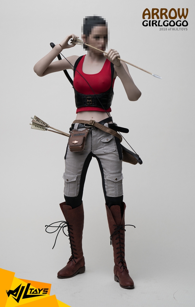 WjlT-TY006-06 Arrow Girl - Cloth & Weapon Set