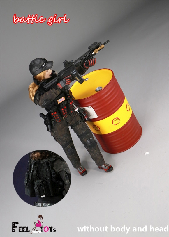 FT007-11 Battle Girl - Outfit and Weapon Set