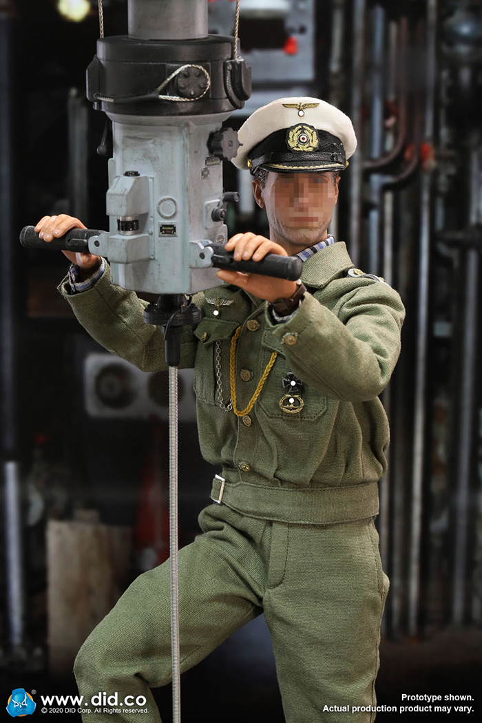 E60058-03 German U-Boat Periscope Diorama Set w/ extra Head