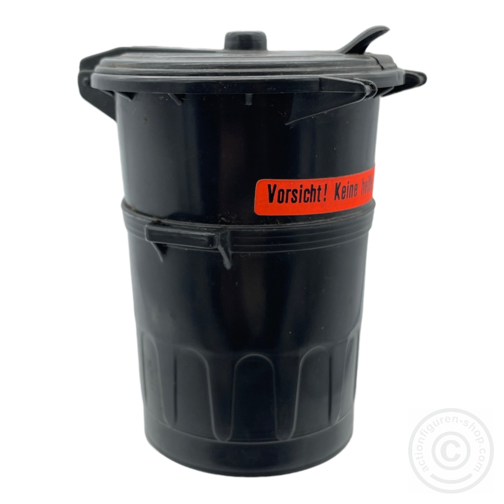 German Garbage can - round - old model German Garbage can - round - old model