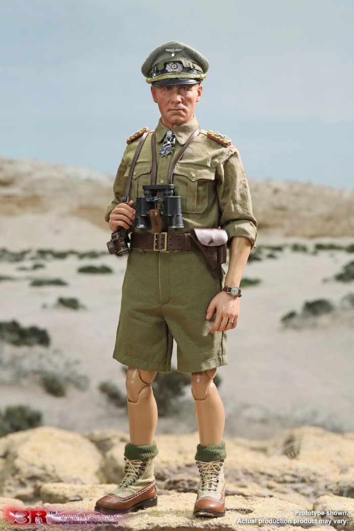 Erwin Rommel - The Desert Fox - Field Marshal of DAK - damaged Box Erwin Rommel - The Desert Fox - Field Marshal of DAK - damaged Box
