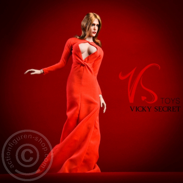 VST18xG31-16 Olsen Evening Dress - red