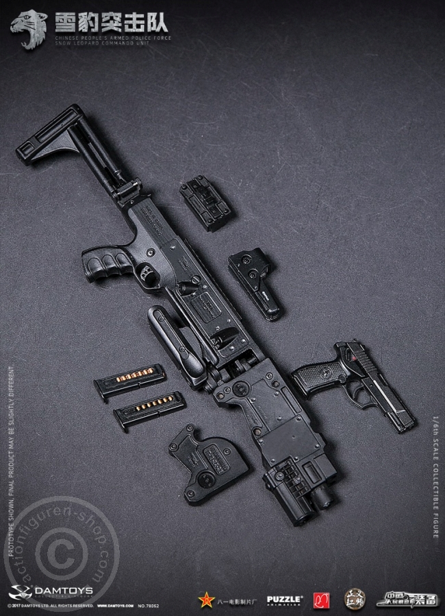 DA78052-34 China People Armed Police Force - Snow Leopard Commando Member