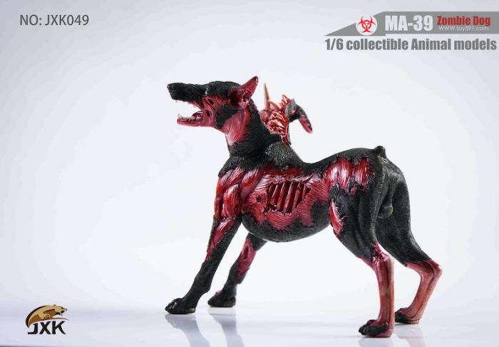 JXK049-04 Zombie Dog (cut in half)