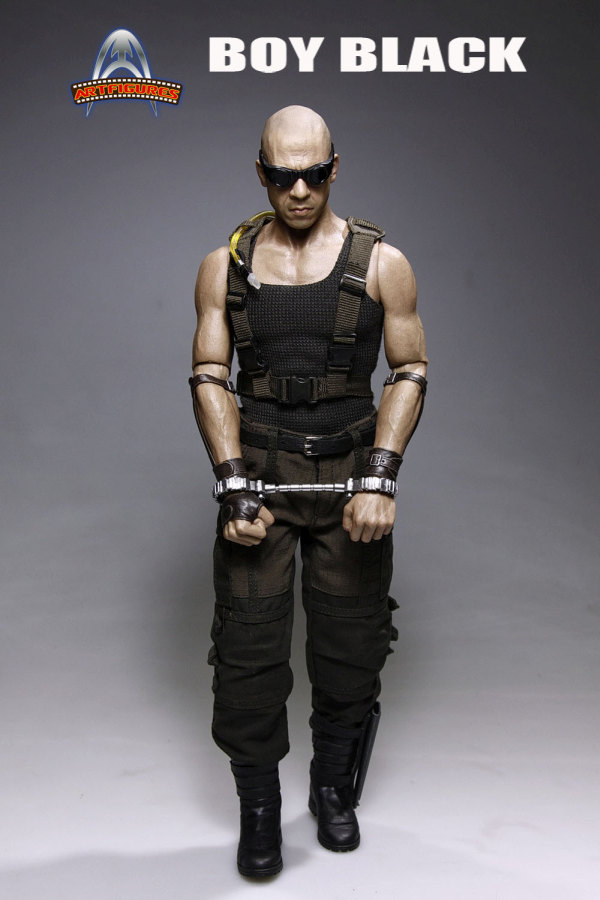 ArtF018-08 Boy Black - Riddick - Pitch Black