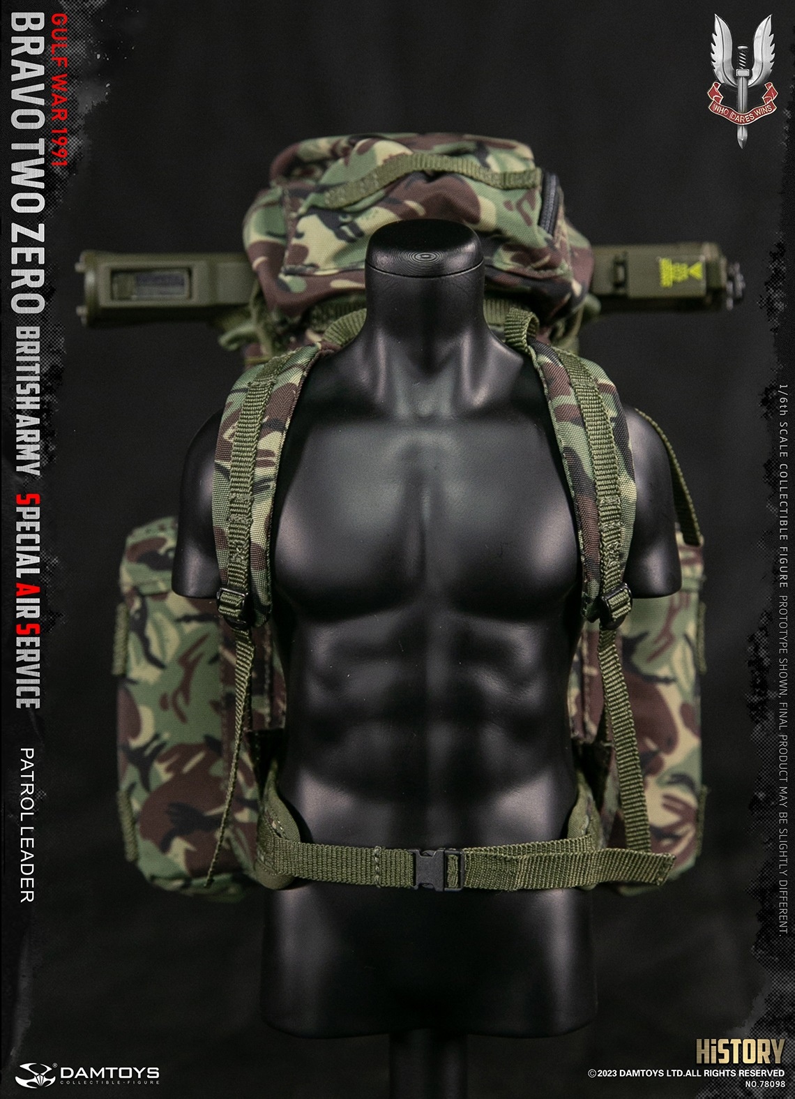 Bravo Two Zero - British Army Special Air Service (SAS) Patrol Leader - Gulf War 1991 - in 1/6 scale Bravo Two Zero - British Army Special Air Service (SAS) Patrol Leader - Gulf War 1991 - in 1/6 scale