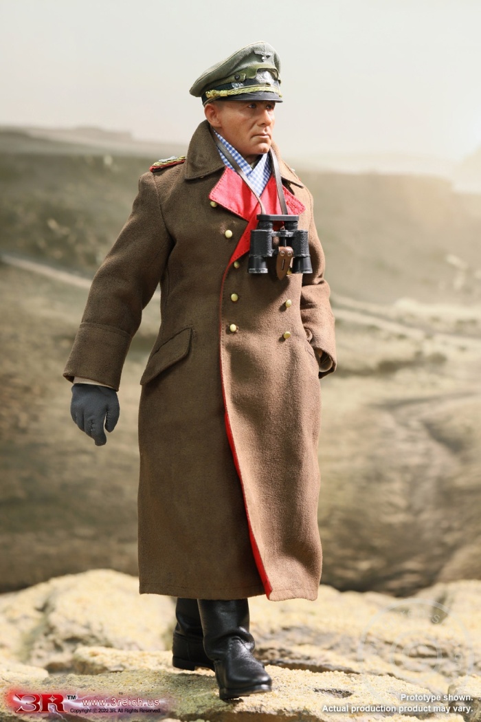 Erwin Rommel - The Desert Fox - Field Marshal of DAK - damaged Box Erwin Rommel - The Desert Fox - Field Marshal of DAK - damaged Box