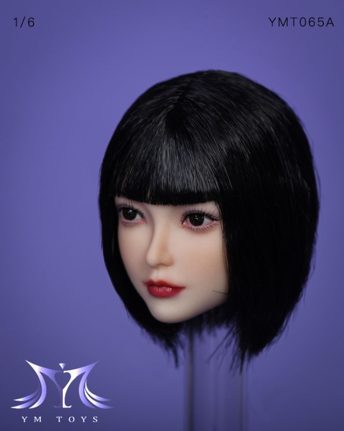 Head - short black Hair