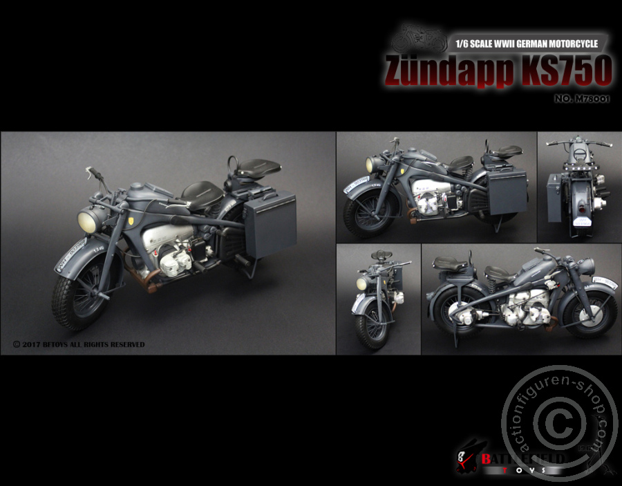 M78001-20 Zündapp KS750 Motorrad - camo