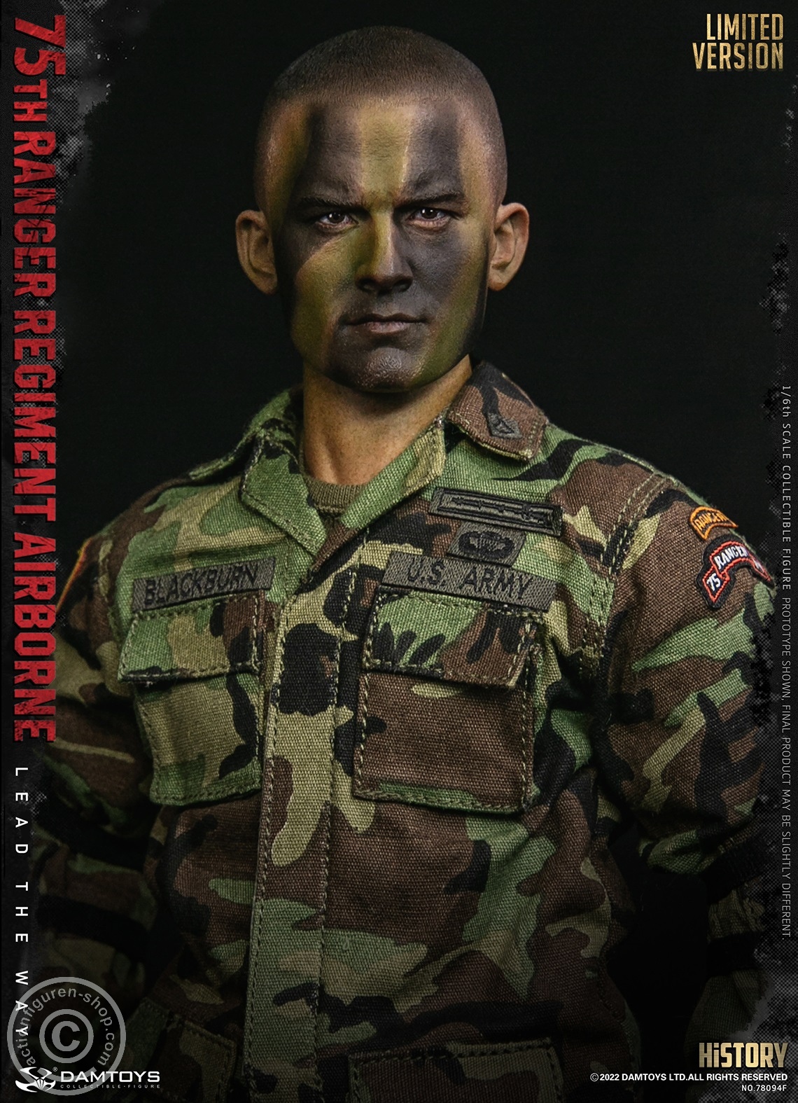 75th Ranger Regiment - Airborne Saw Gunner - Limited Version 75th Ranger Regiment - Airborne Saw Gunner - Limited Version