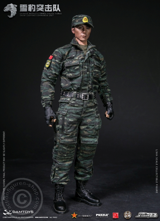 DA78052-38 China People Armed Police Force - Snow Leopard Commando Member