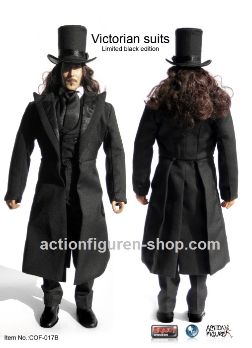 Victorian Men Suit - Black Version