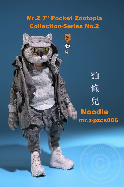 MRZpccs06-05 Noodle - 7" Pocket Zootopia Series No.2