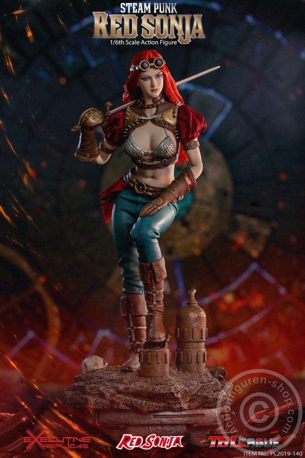 Steam Punk Red Sonja - Classic Version