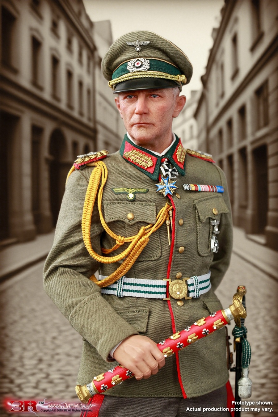 Fedor von Bock - WWII Generalfeldmarschall - in 1/6 scale