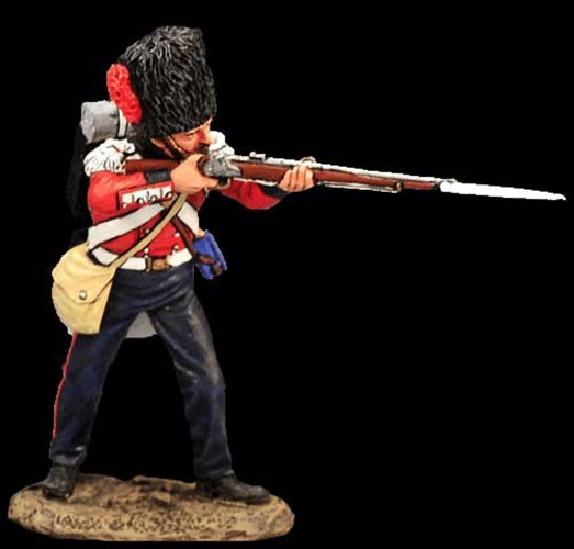Coldstream Guardsman Standing Firing