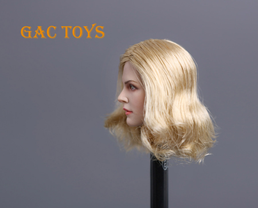 Female Head - blond Hair