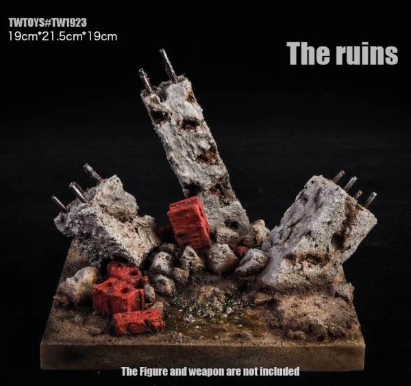 The Ruins Hydrant - Diorama