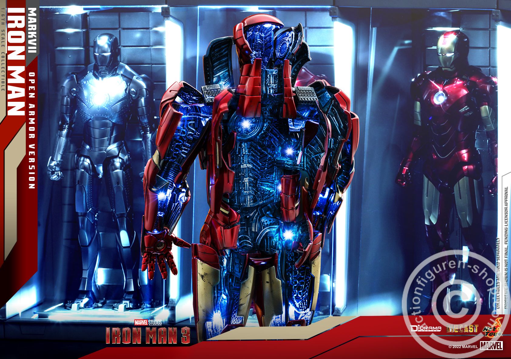 Iron Man 3 - Iron Man Mark VII (Open Armor Version)