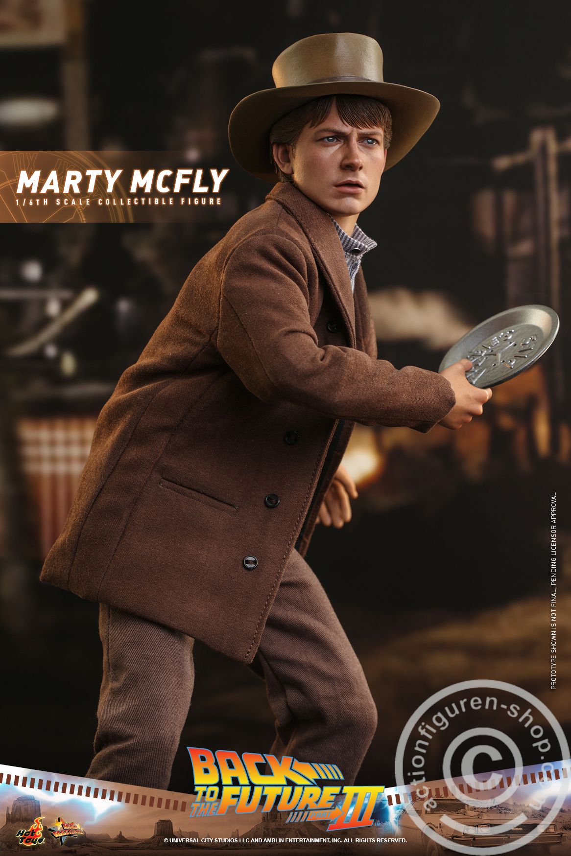 Back To The Future Part III - Marty McFly - MMS616 Back To The Future Part III - Marty McFly - MMS616