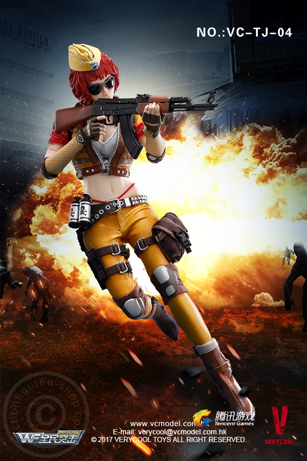 Female Mercenary - Heart King - Wefire Of Fourth Bomb