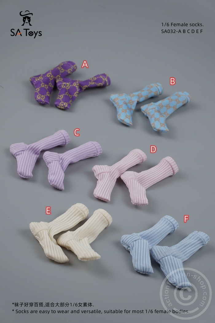 SATSA032-02 Classic Socks - rice white