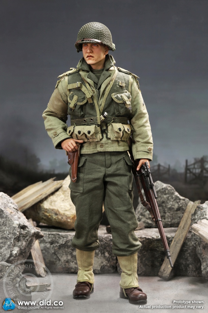 80144-35 Private Jackson - WWII US 2nd Ranger Battalion