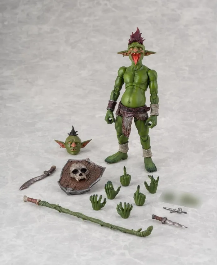 Mohawk Goblin Movable Figure - in 1/12 scale