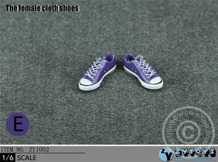 Female Sneakers - violett