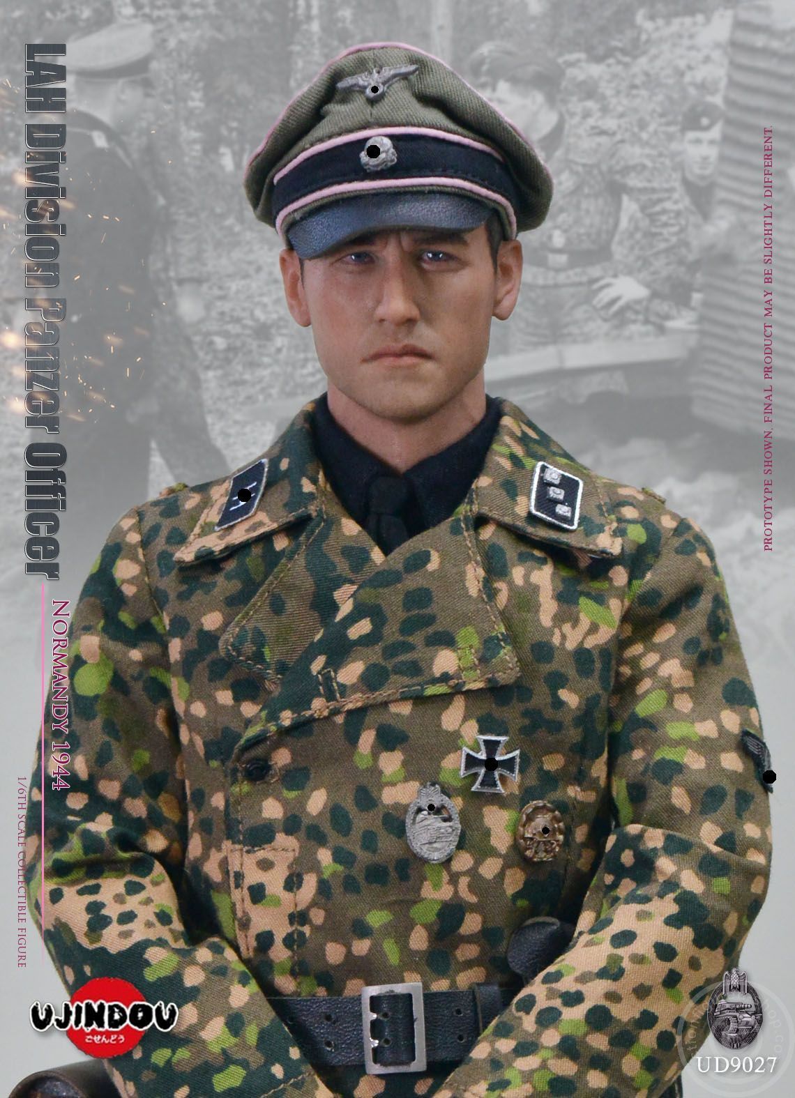 German LSSAH Division - Panzer Officer - Normandy 1944