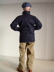 workerback Civilian Worker Set 1 (schwarze Schuhe)