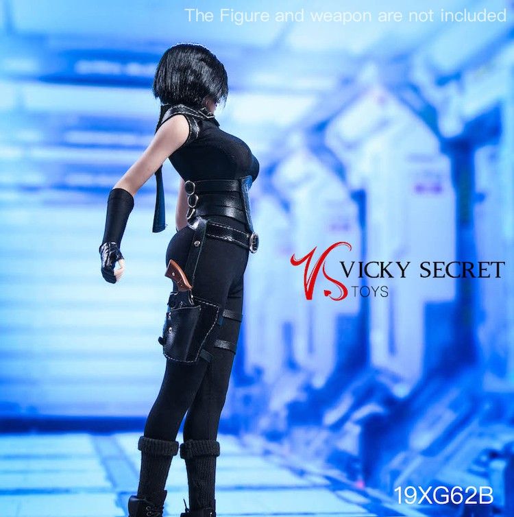VST19xG62B-05 Female Assassin Cloth set - black