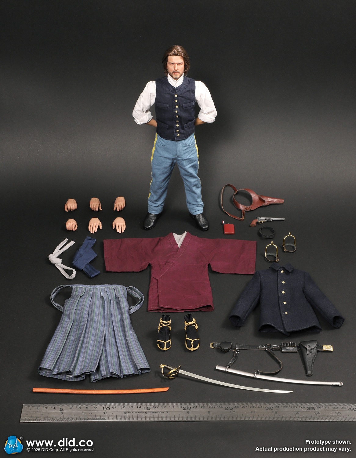 Captain Nathan - US Army 7th Cavalry Regiment 1876 - 1/6 scale Captain Nathan - US Army 7th Cavalry Regiment 1876 - 1/6 scale