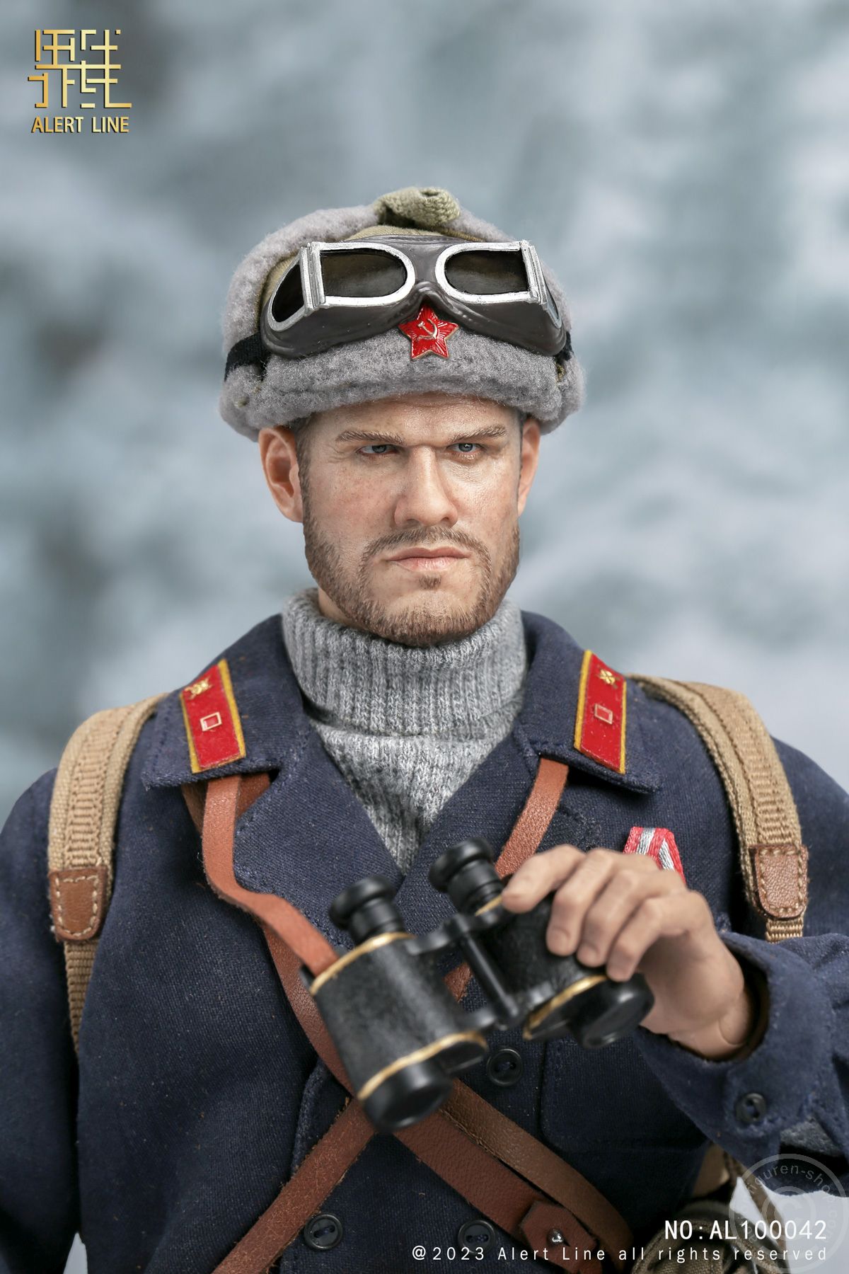 WWII Soviet Mountain Infantry Officer