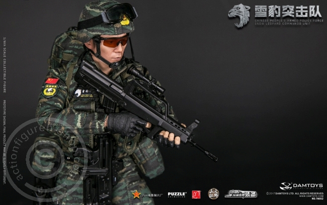 DA78052-16 China People Armed Police Force - Snow Leopard Commando Member