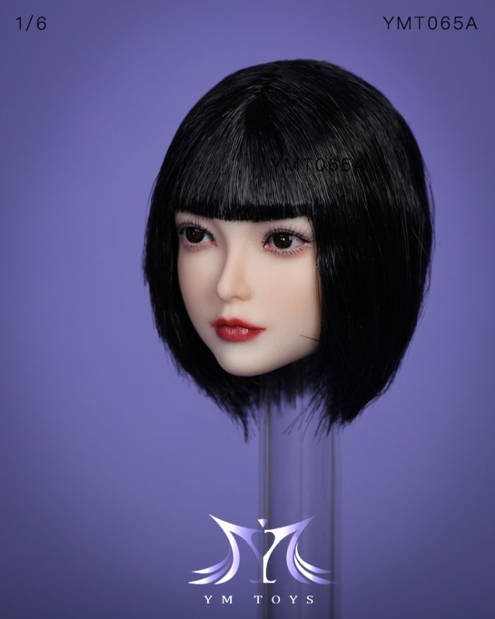 Head - short black Hair