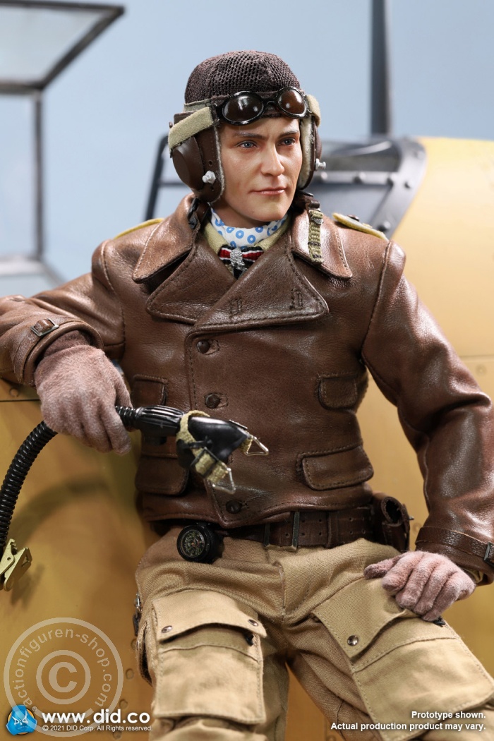 80154-12 Hans-Joachim Marseille - WWII German Luftwaffe Flying Ace