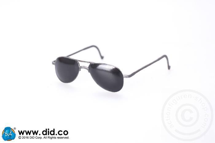 Sonnenbrille - schwarz - Metall
