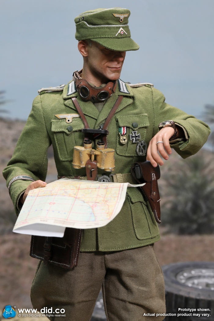 Wilhelm - WWII German Afrika Korps Infantry Captain