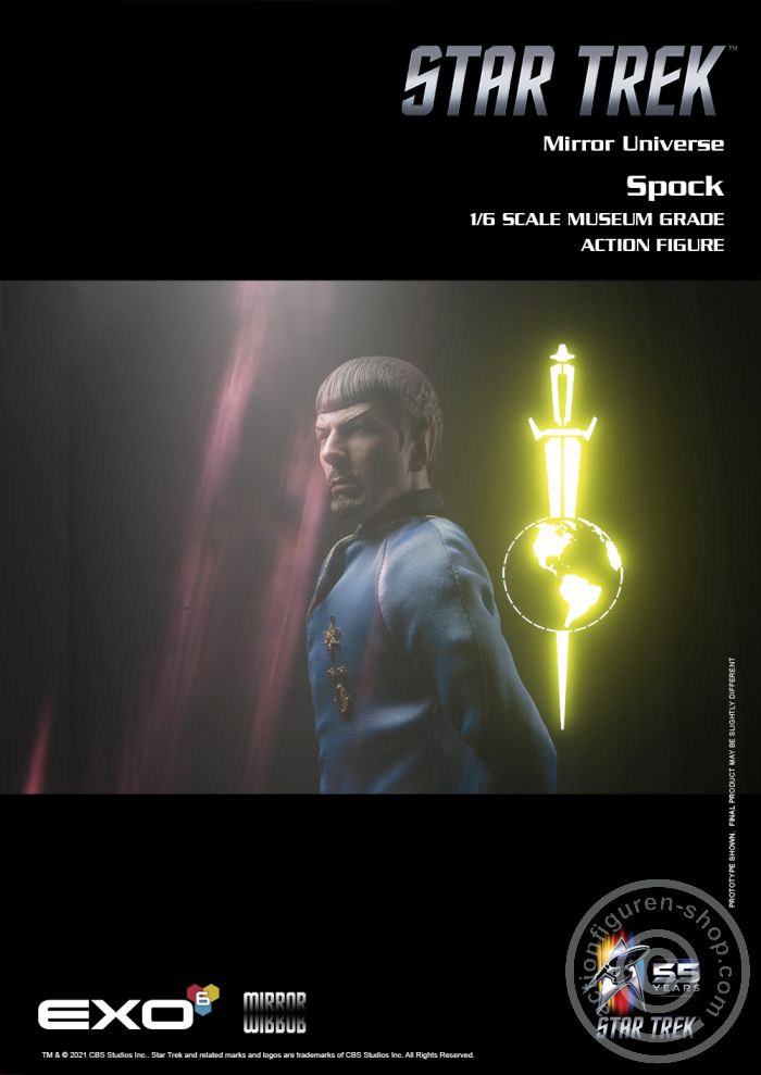 EX-01-029-07 Mr. Spock Mirror Universe - Star Trek: The Original Series