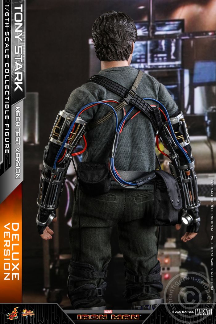Iron Man - Tony Stark (Mech Test Version) - Deluxe Version - MMS582