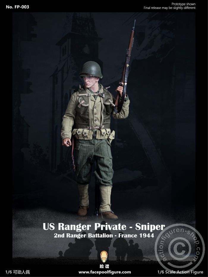 Sniper Private Jackson US Army Ranger - Special Edition w/ Diorama