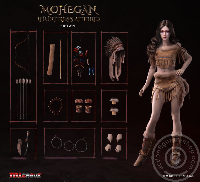 Mohegan (huntress attire) - Brown Mohegan (huntress attire) - Brown