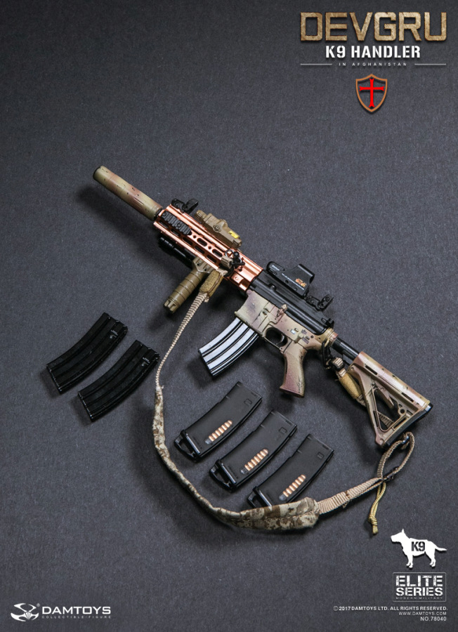DA78040-30 DEVGRU K9-Handler in Afghanistan