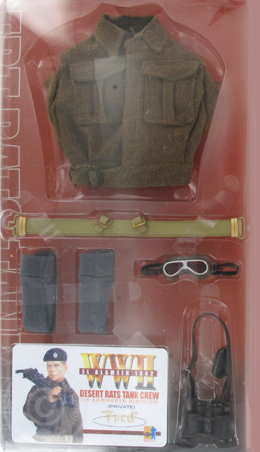 73099-03lMJ526ZUREIjV Fred - Desert Rats Tank Crew - History CHannel Exclsuive
