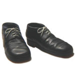 Brogans - Schuhe, schwarz
