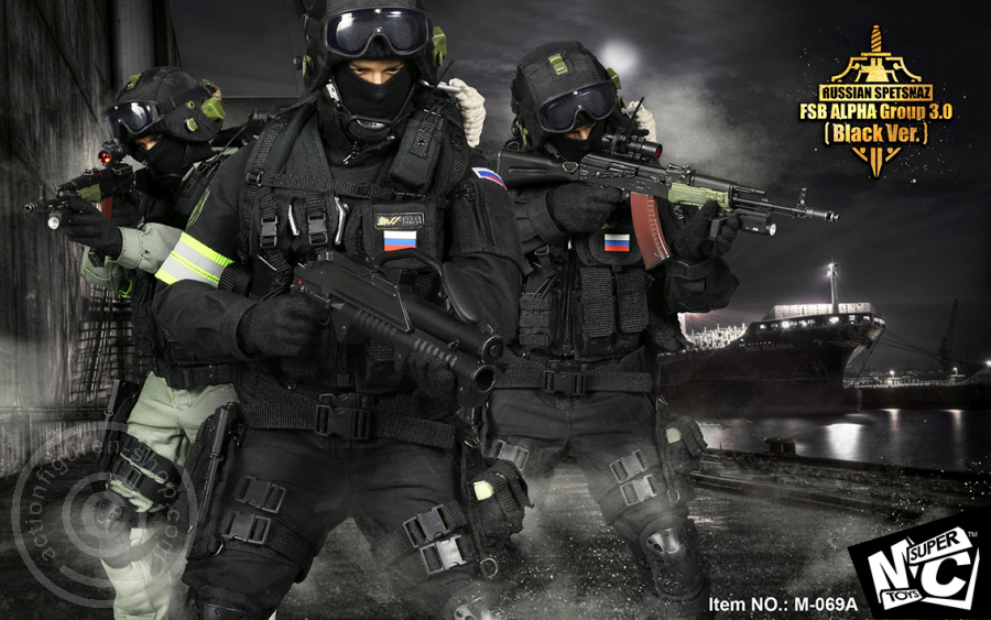 Russian Spetsnaz - FSB Alfa Group 3.0 (Black Ver.)